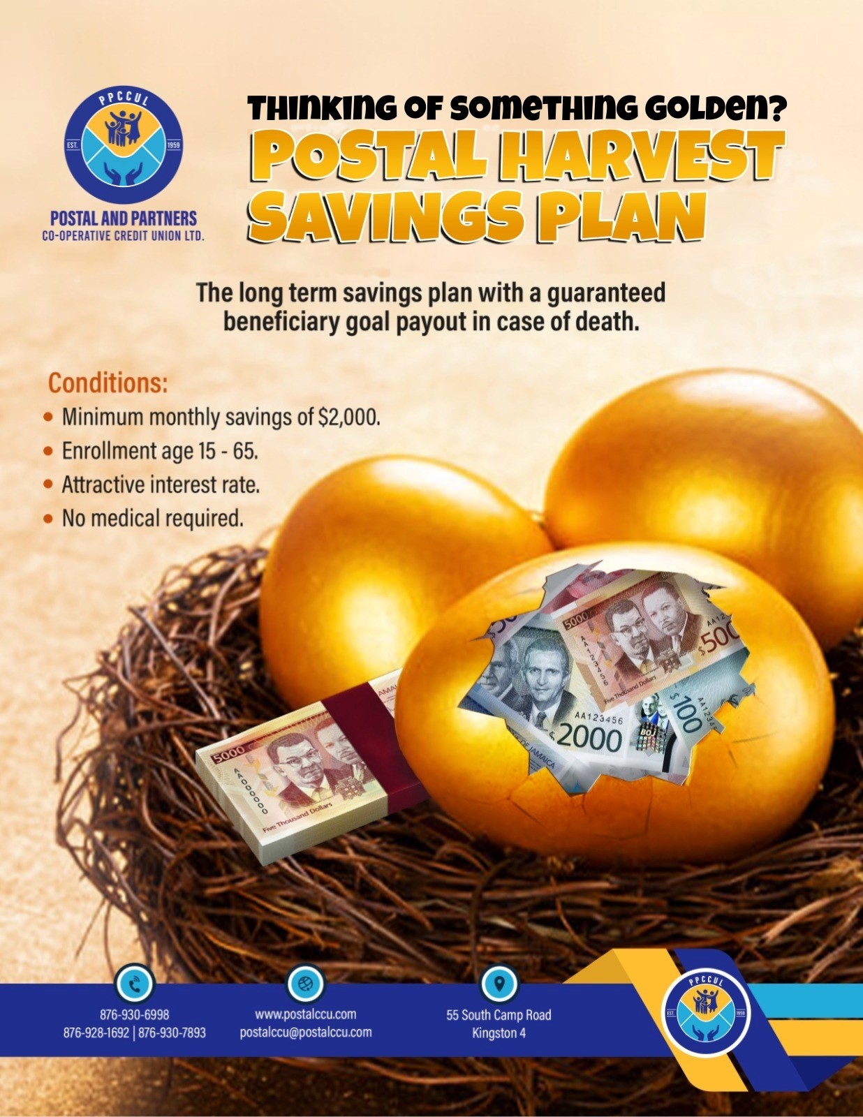 POSTAL HARVEST SAVINGS PLAN
